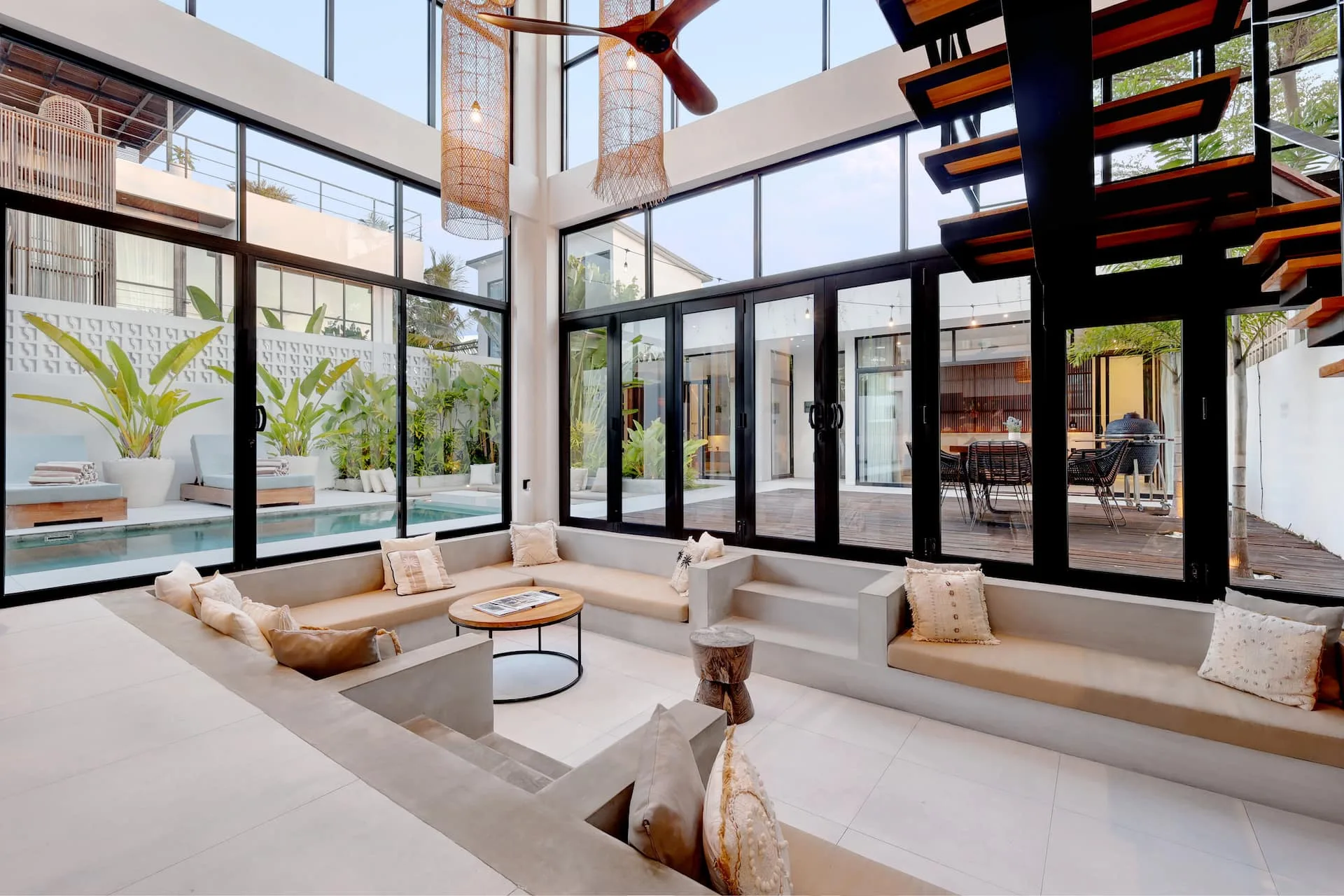 Twin Pool Retreat 4 Bedroom Private Villa in Canggu 5