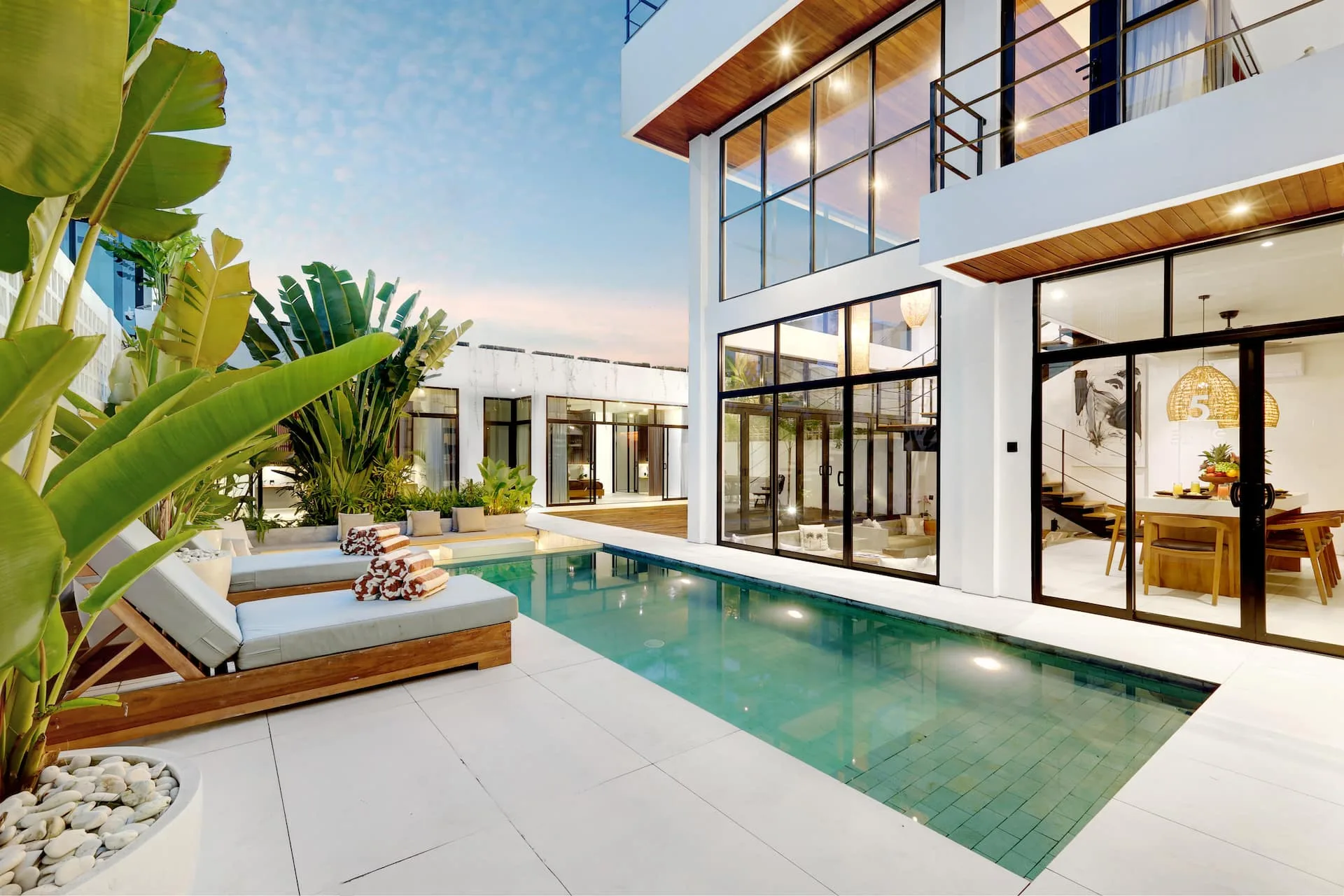 Amazing 4 Bedroom Villas-2private Pool-strategic Canggu 4