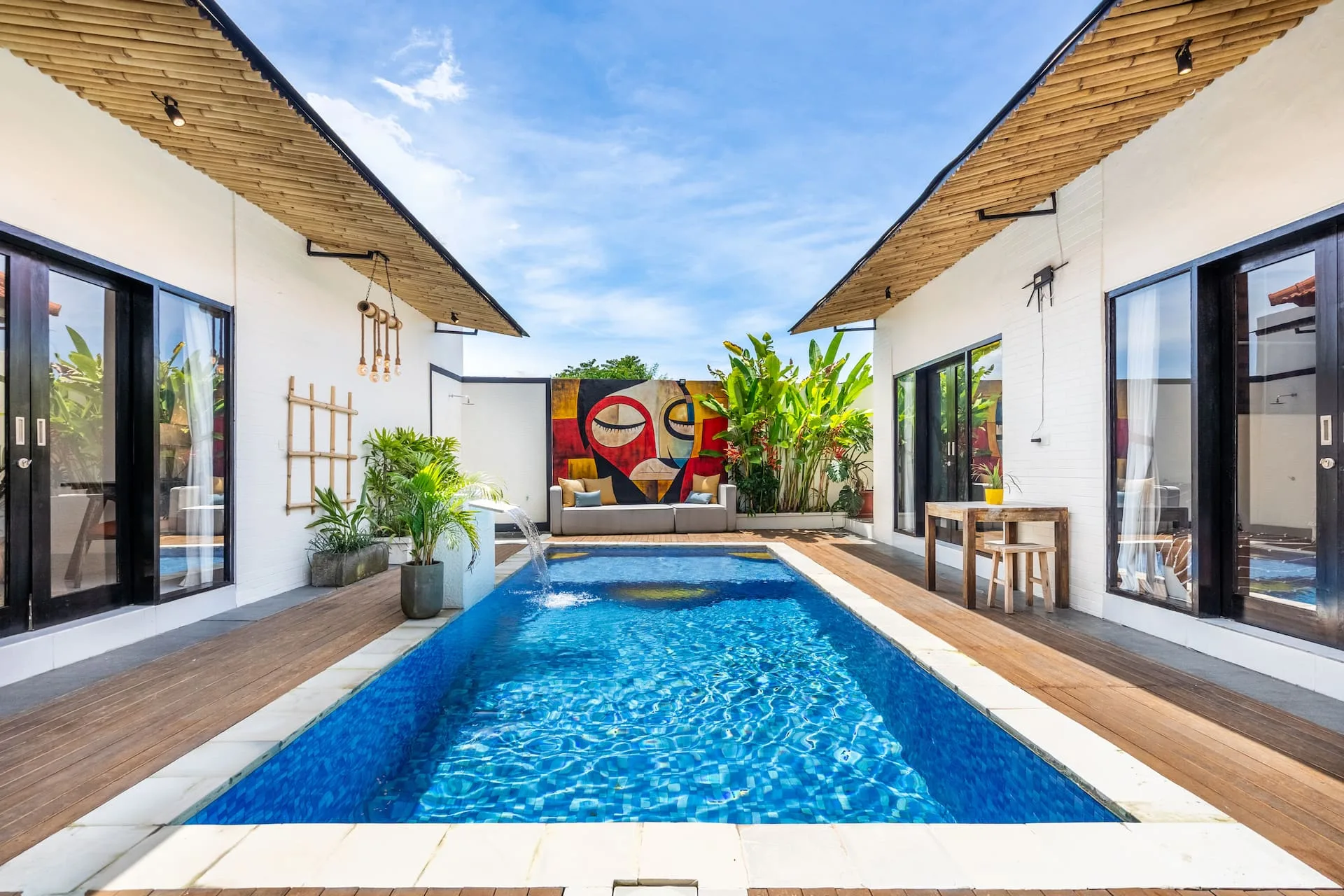 Serene Modern Poolside 3 Bedroom Private Villa in Canggu 3