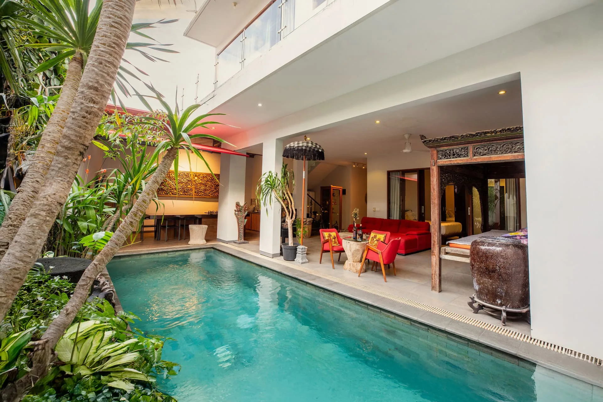Chic 3 Bedroom Ethnic Villa in the Heart of Canggu