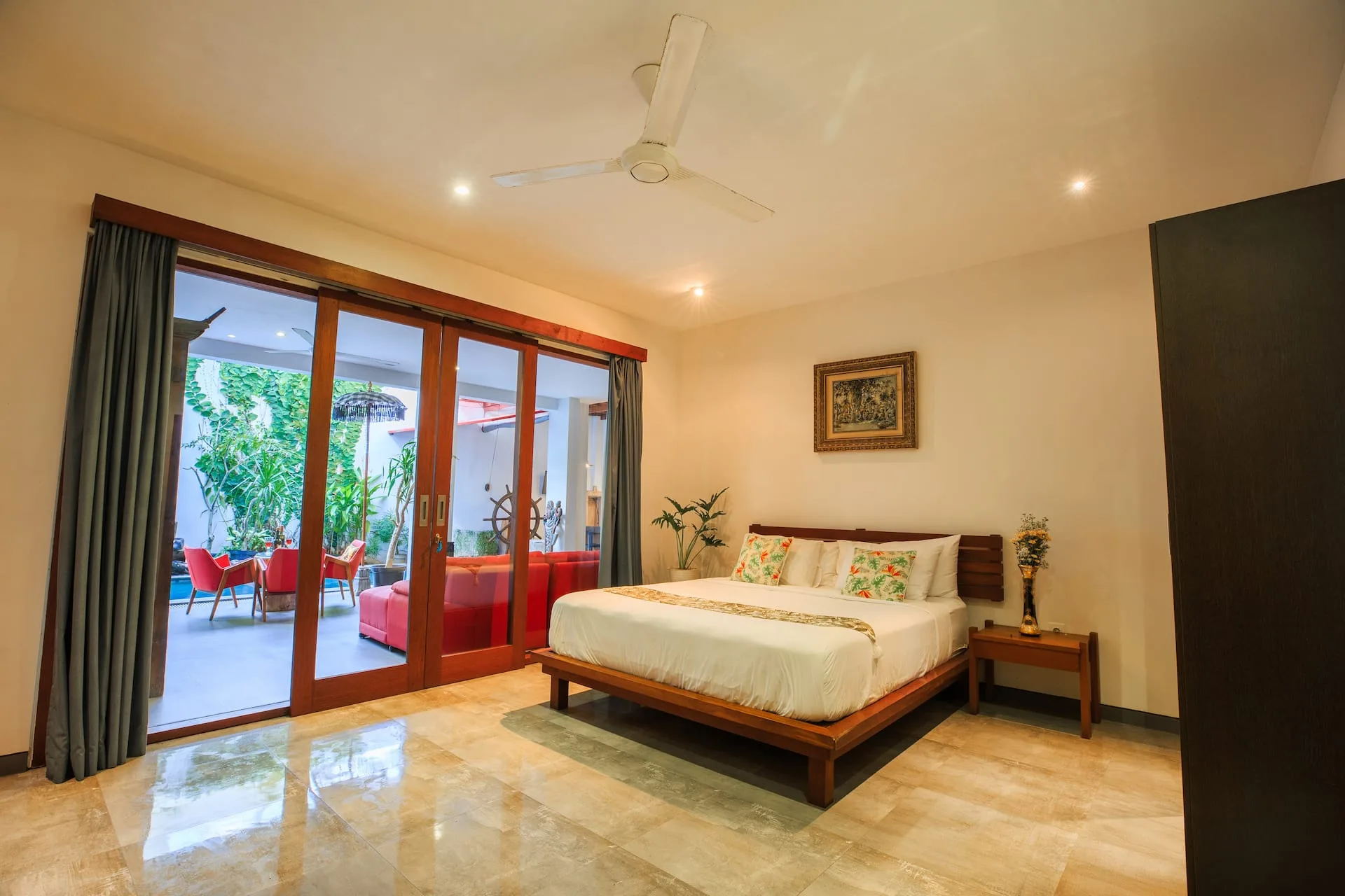 Chic Ethnic Heart 3 Bedroom Private Villa in Canggu 4