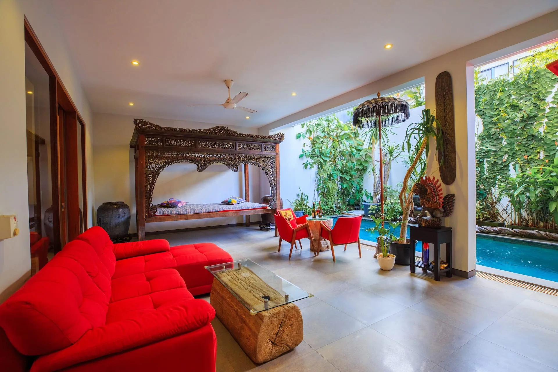 Chic 3 Bedroom Ethnic Villa in the Heart of Canggu 4