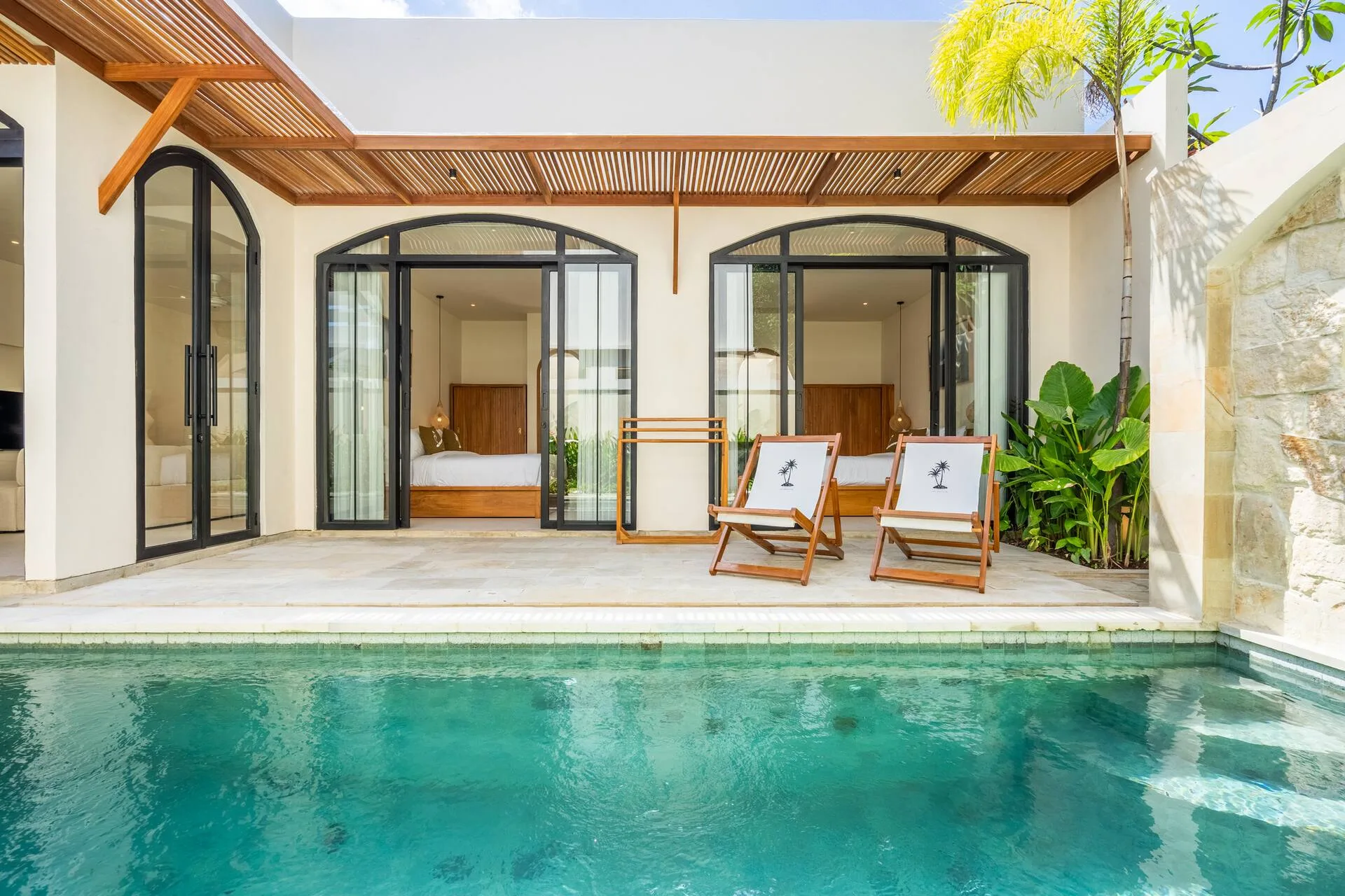 Mediterranean Beachwalk Charm 2 Bedroom Private Villa in Kuta 4
