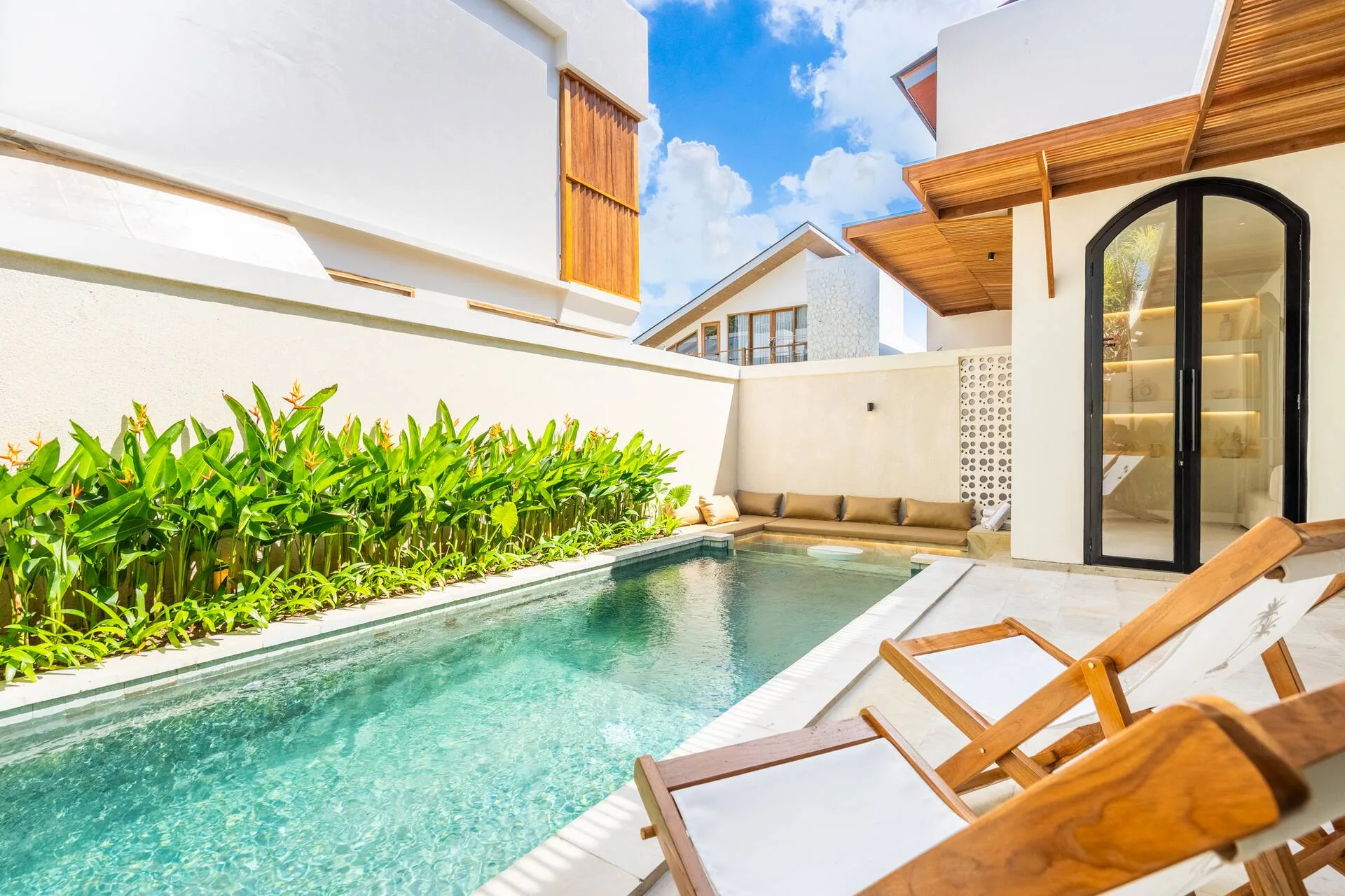 Mediterranean Beachwalk Charm 2 Bedroom Private Villa in Kuta 5