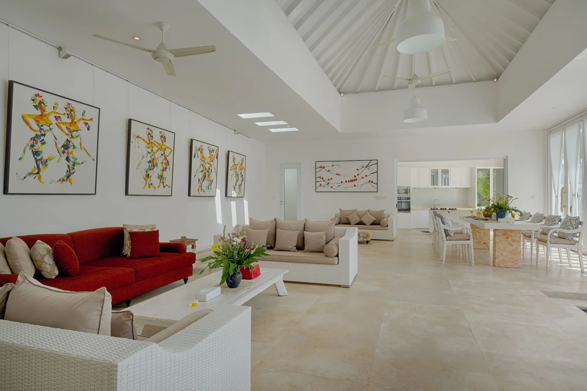 Luminous White Sanctuary 3 Bedroom Private Villa in Canggu 4